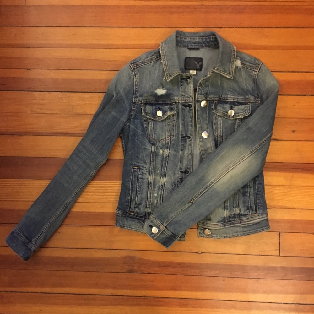 Cropped Jean Jacket